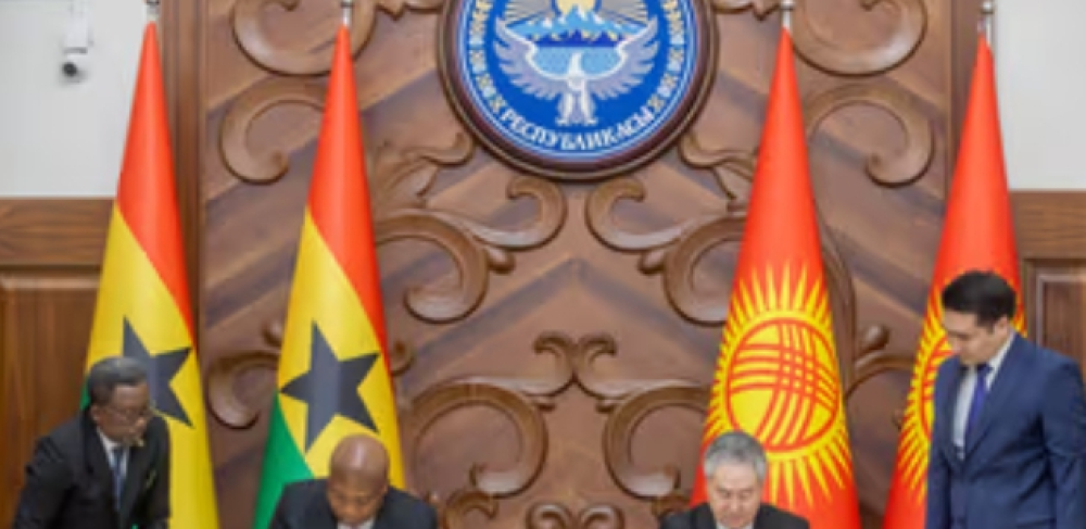 Ghana Expands into Central Asia with Landmark Kyrgyzstan Visa, Mining Deals