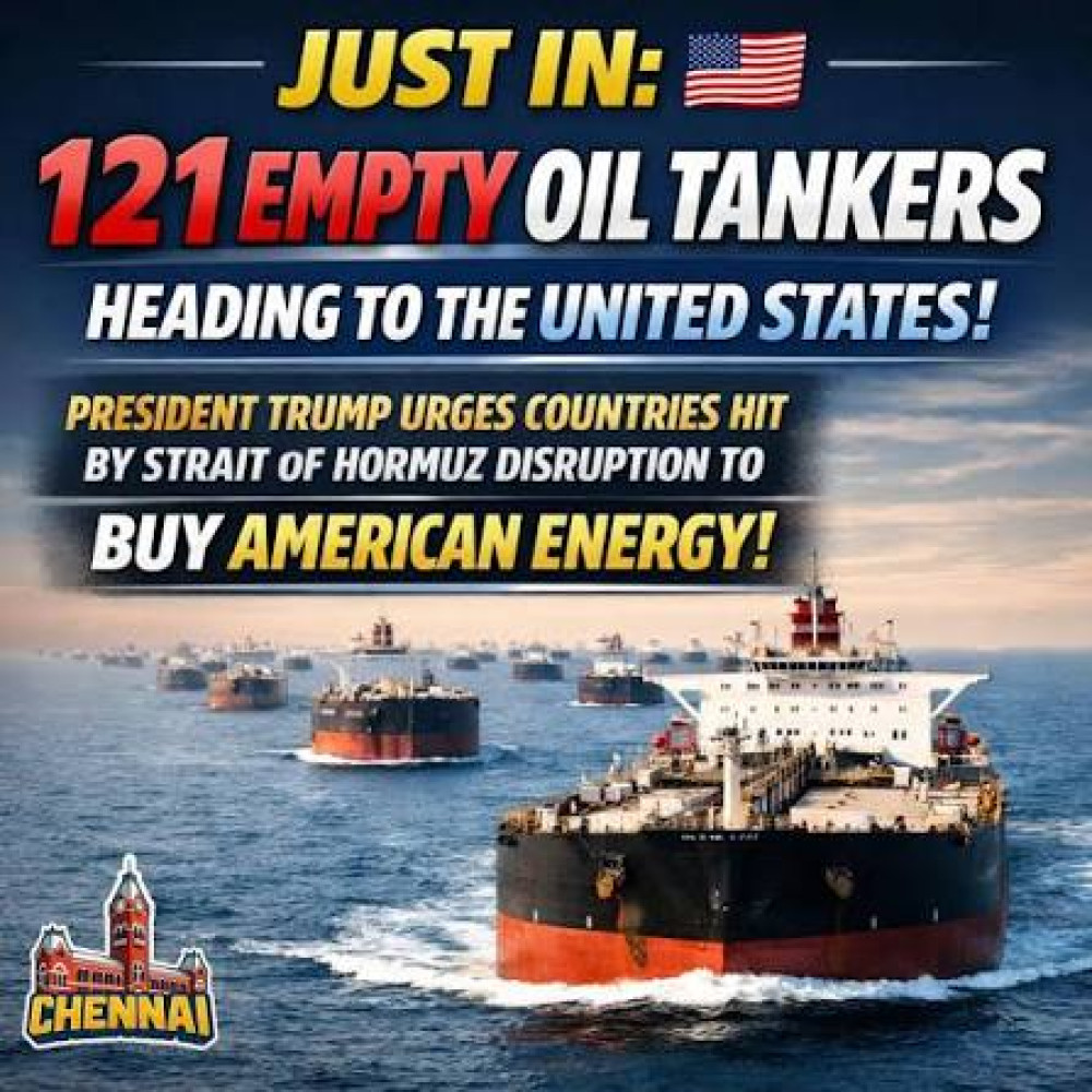 121 Empty Oil Tankers Head to U.S. as Trump Pushes American Energy