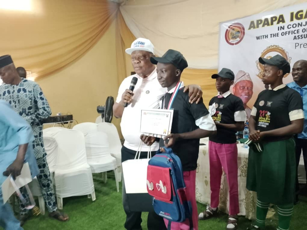 Hon. Jimoh Reiterates Commitment To Education Excellence As LG Holds Spelling Competition