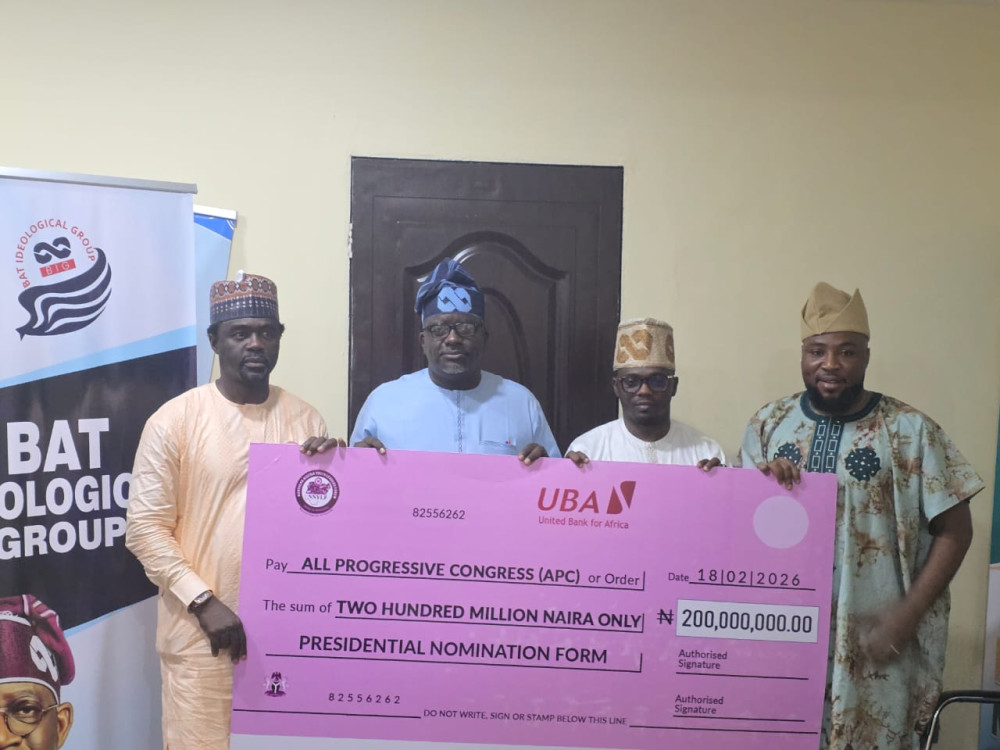 Northern Youth Leaders Buy 2027 Nomination Form with N200m for Tinubu’s Re-election